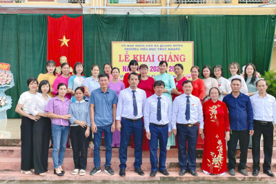 TRƯỜNG TIỂU HỌC TRỰC KHANG LONG TRỌNG TỔ CHỨC LỄ KHAI GIẢNG NĂM HỌC 2025 – 2026